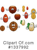 Nuts Clipart #1337992 by Vector Tradition SM