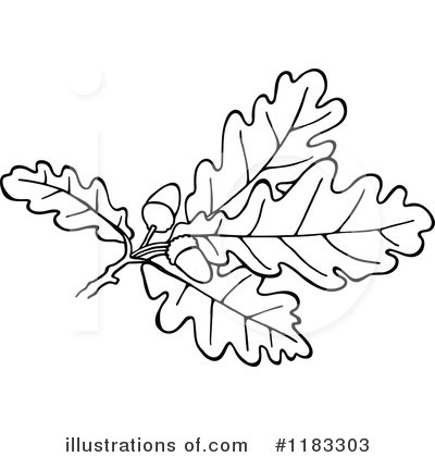 Royalty-Free (RF) Oak Clipart Illustration by Prawny - Stock Sample #1183303
