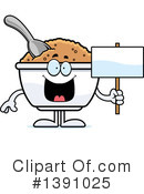 Oatmeal Mascot Clipart #1391025 by Cory Thoman