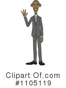 Obama Clipart #1105119 by Cartoon Solutions