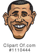 Obama Clipart #1110444 by Dennis Holmes Designs