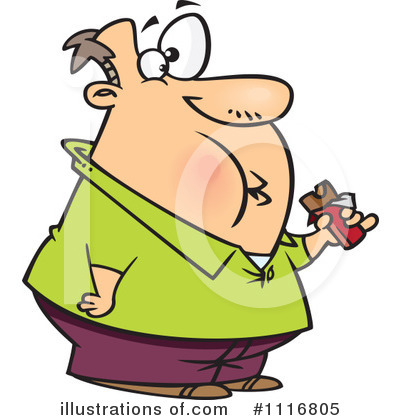 Obesity Clipart #1116805 by toonaday