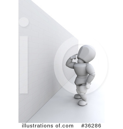 Royalty-Free (RF) Obstacle Clipart Illustration by KJ Pargeter - Stock Sample #36286