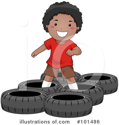 Royalty-Free (RF) Obstacle Course Clipart Illustration by BNP Design Studio - Stock Sample #101486