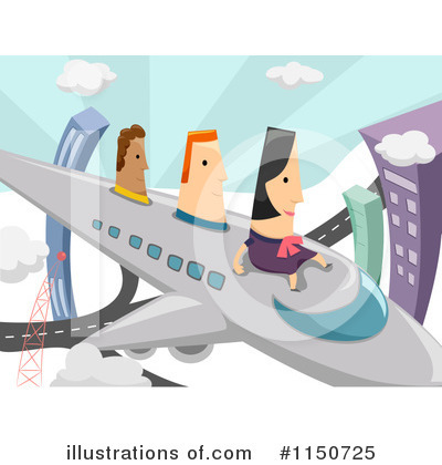 Airplane Clipart #1150725 by BNP Design Studio