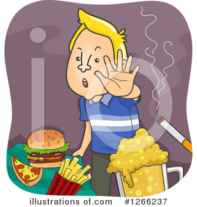 Junk Food Clipart #1266237 by BNP Design Studio