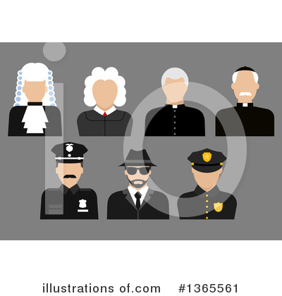 Detective Clipart #1365561 by Vector Tradition SM