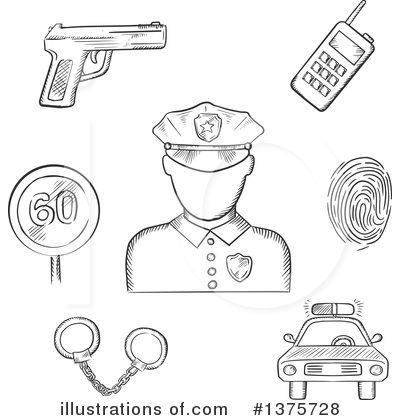 Traffic Clipart #1375728 by Vector Tradition SM