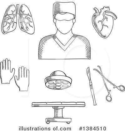 Surgeon Clipart #1384510 by Vector Tradition SM