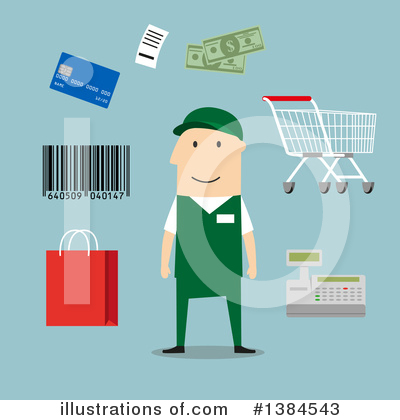 Credit Card Clipart #1384543 by Vector Tradition SM