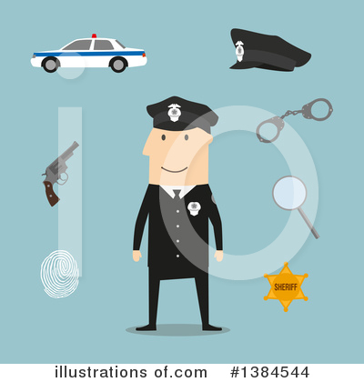 Police Clipart #1384544 by Vector Tradition SM