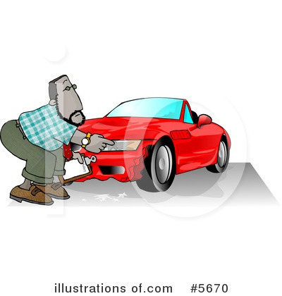 Car Accident Clipart #5670 by djart
