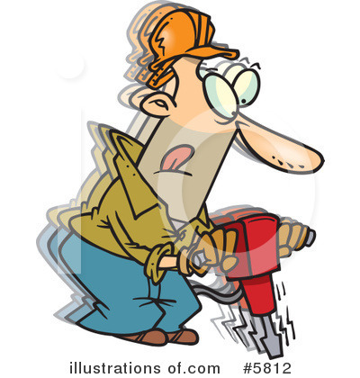 Construction Worker Clipart #5812 by toonaday