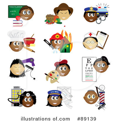 Royalty-Free (RF) Occupations Clipart Illustration by Pams Clipart - Stock Sample #89139