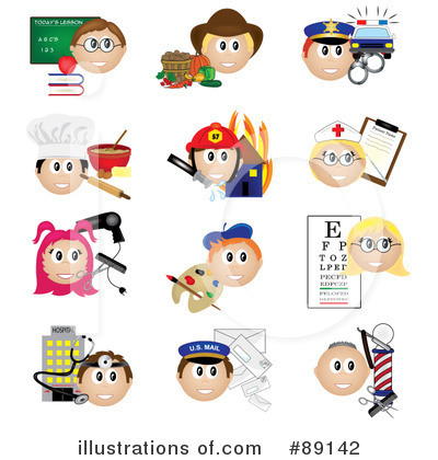 Royalty-Free (RF) Occupations Clipart Illustration by Pams Clipart - Stock Sample #89142