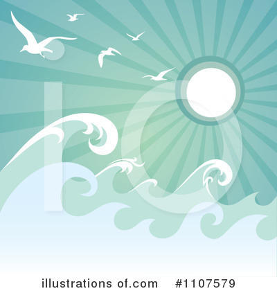 Seagulls Clipart #1107579 by Amanda Kate