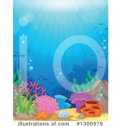 Royalty-Free (RF) Ocean Clipart Illustration by visekart - Stock Sample #1300979