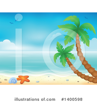 Palm Tree Clipart #1400598 by visekart