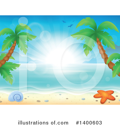 Palm Tree Clipart #1400603 by visekart