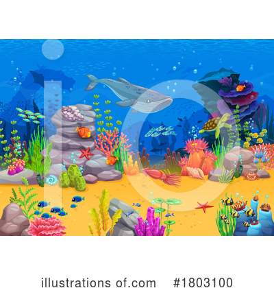 Underwater Clipart #1803100 by Vector Tradition SM