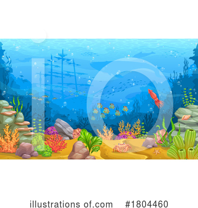Underwater Clipart #1804460 by Vector Tradition SM