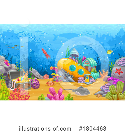Underwater Clipart #1804463 by Vector Tradition SM