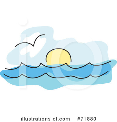 Waves Clipart #71880 by inkgraphics