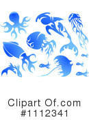 Ocean Life Clipart #1112341 by BNP Design Studio