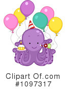 Octopus Clipart #1097317 by BNP Design Studio