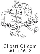 Octopus Clipart #1110612 by Dennis Holmes Designs
