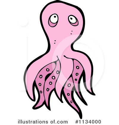 Royalty-Free (RF) Octopus Clipart Illustration by lineartestpilot - Stock Sample #1134000