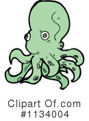 Octopus Clipart #1134004 by lineartestpilot
