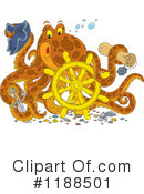 Octopus Clipart #1188501 by Alex Bannykh