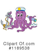 Octopus Clipart #1189538 by visekart