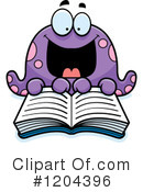 Octopus Clipart #1204396 by Cory Thoman