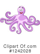 Octopus Clipart #1242028 by Vector Tradition SM