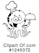 Octopus Clipart #1246372 by Hit Toon
