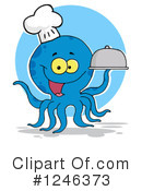 Octopus Clipart #1246373 by Hit Toon
