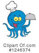 Octopus Clipart #1246374 by Hit Toon