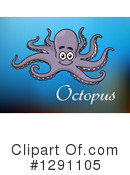 Octopus Clipart #1291105 by Vector Tradition SM