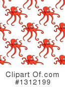 Octopus Clipart #1312199 by Vector Tradition SM