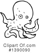 Octopus Clipart #1390090 by lineartestpilot