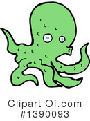 Octopus Clipart #1390093 by lineartestpilot