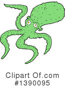 Octopus Clipart #1390095 by lineartestpilot