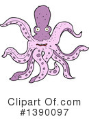 Octopus Clipart #1390097 by lineartestpilot