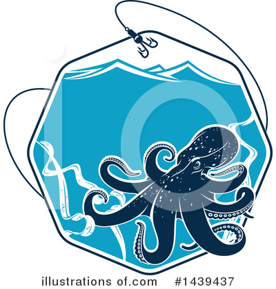 Royalty-Free (RF) Octopus Clipart Illustration by Vector Tradition SM - Stock Sample #1439437