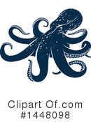 Octopus Clipart #1448098 by Vector Tradition SM