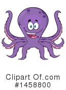 Octopus Clipart #1458800 by Hit Toon