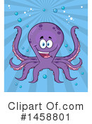 Octopus Clipart #1458801 by Hit Toon
