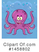 Octopus Clipart #1458802 by Hit Toon